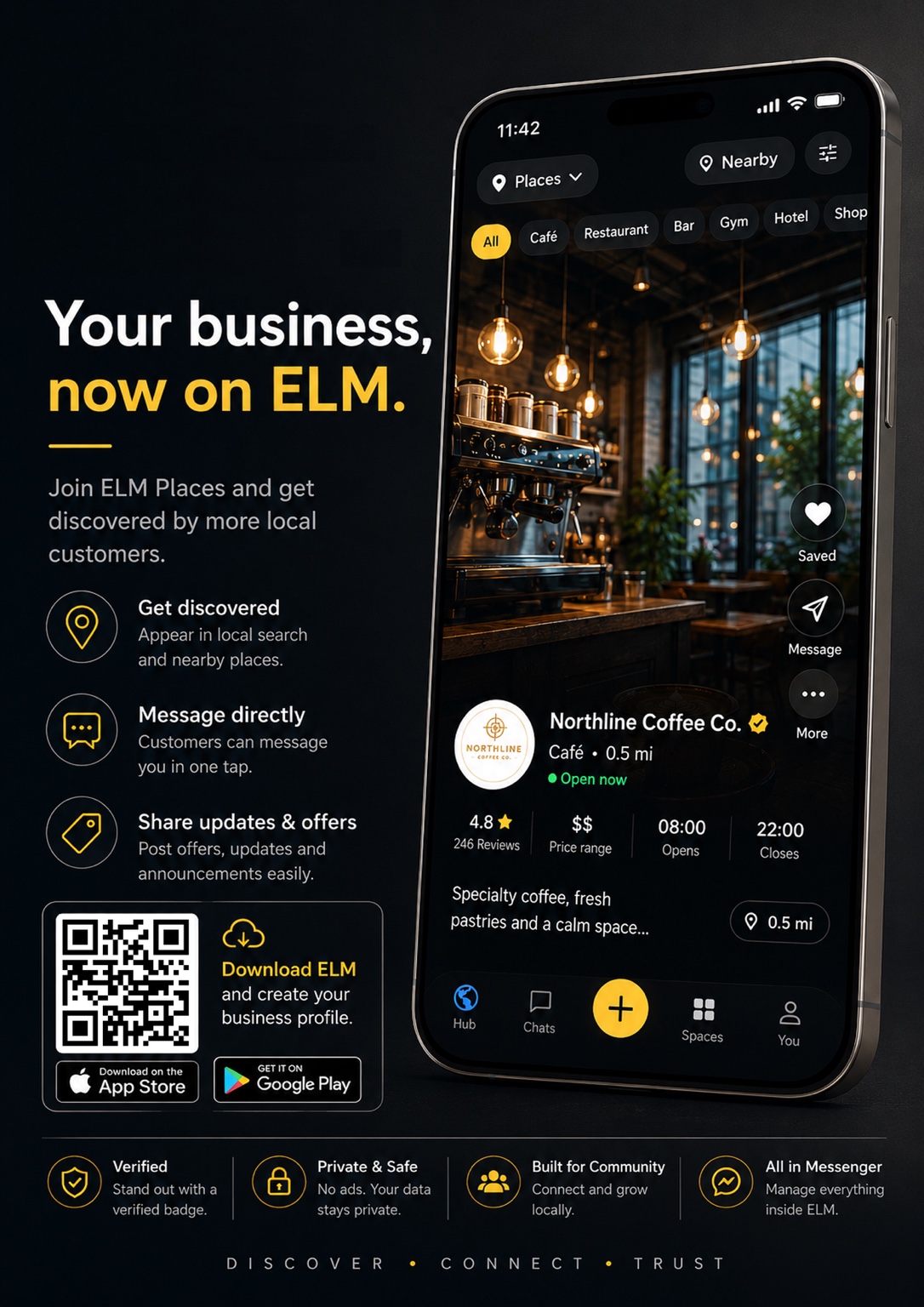 ELM Places flyer